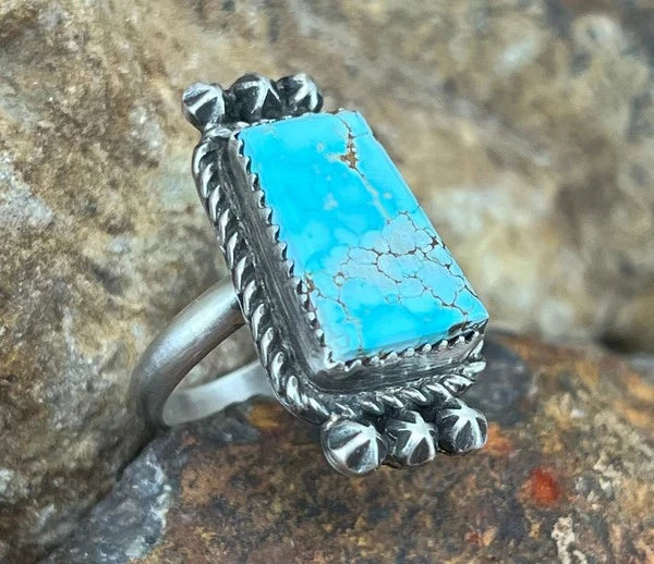 Dry Creek Turquoise Jewelry | White Turquoise Native Art – Black Dry Creek Turquoise Jewelry | White Turquoise Native Art – Black