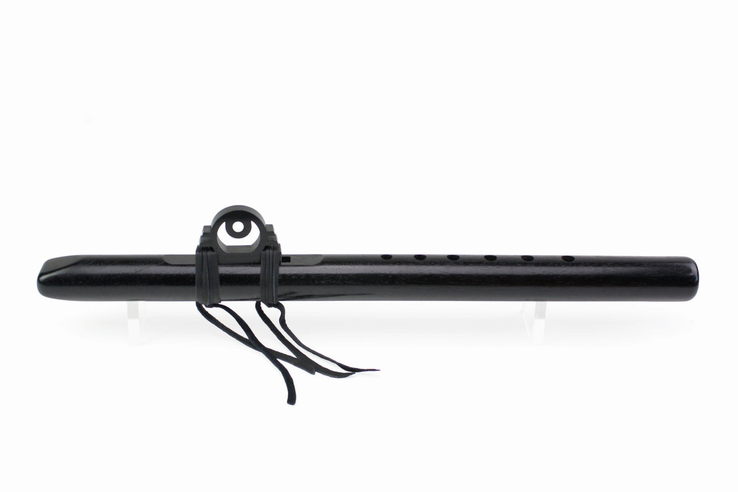 High Spirits A minor Flute - Crescent with Ebonized Walnut and Mother of Pearl