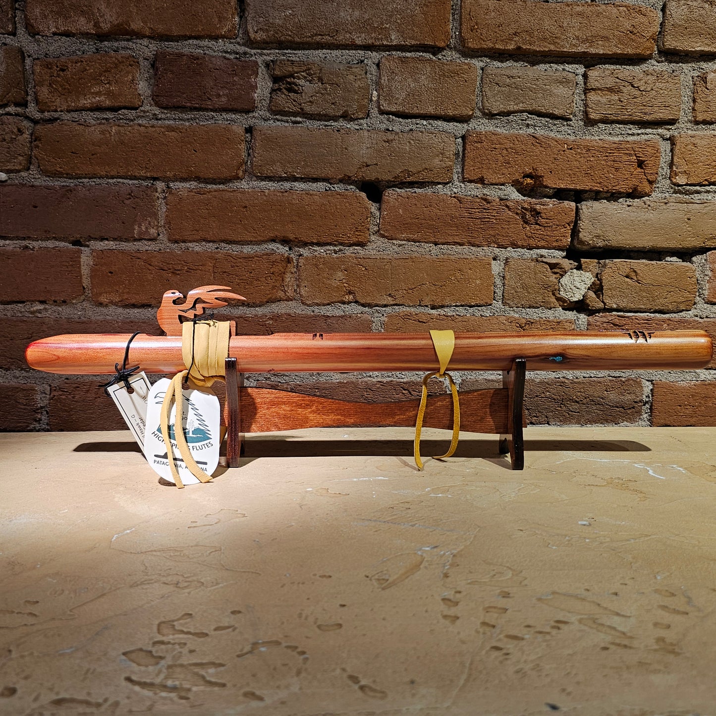 High Spirits G Flute - Red Tail Hawk with Aromatic Cedar