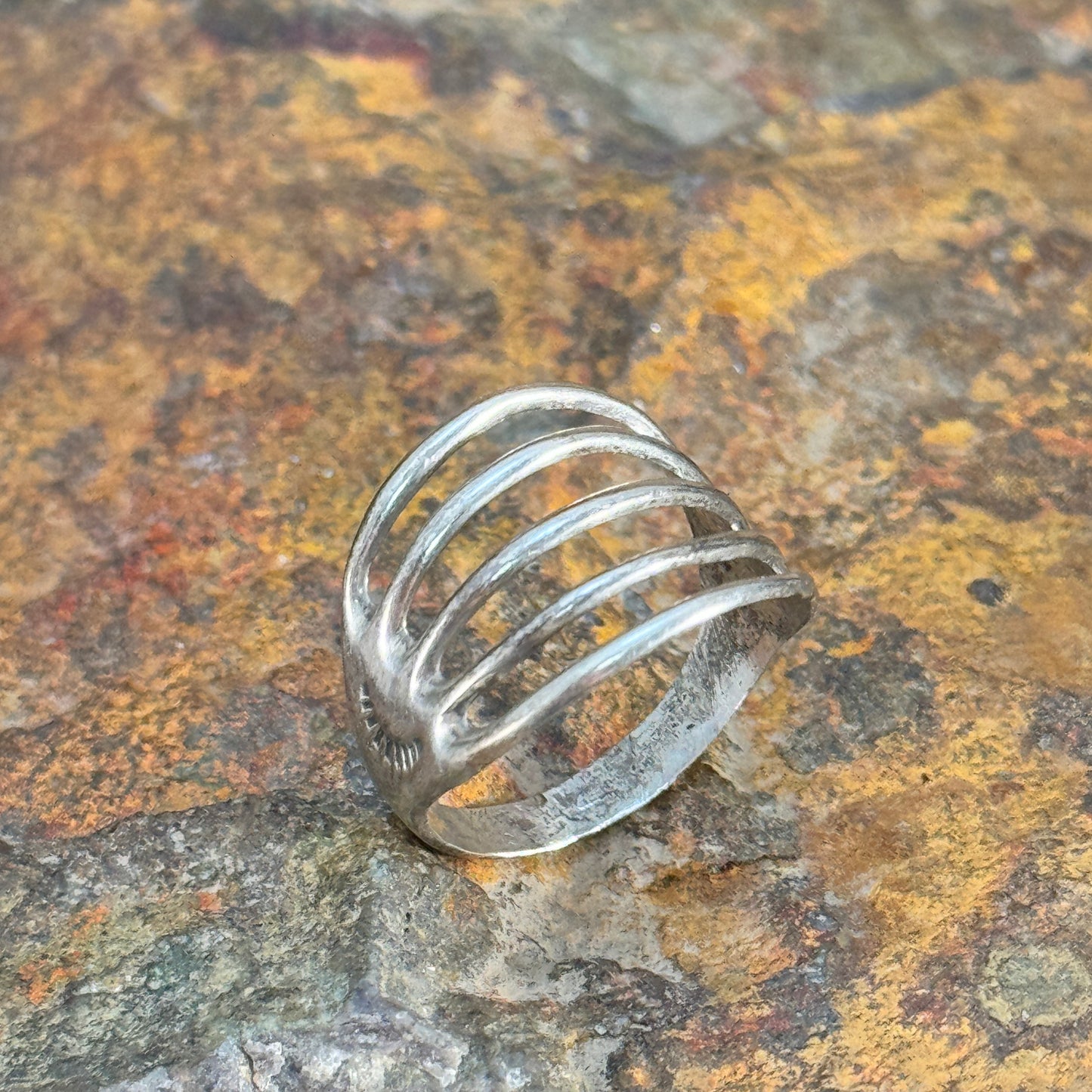 Vintage Silver Ring Size 9.5 - Estate Jewelry