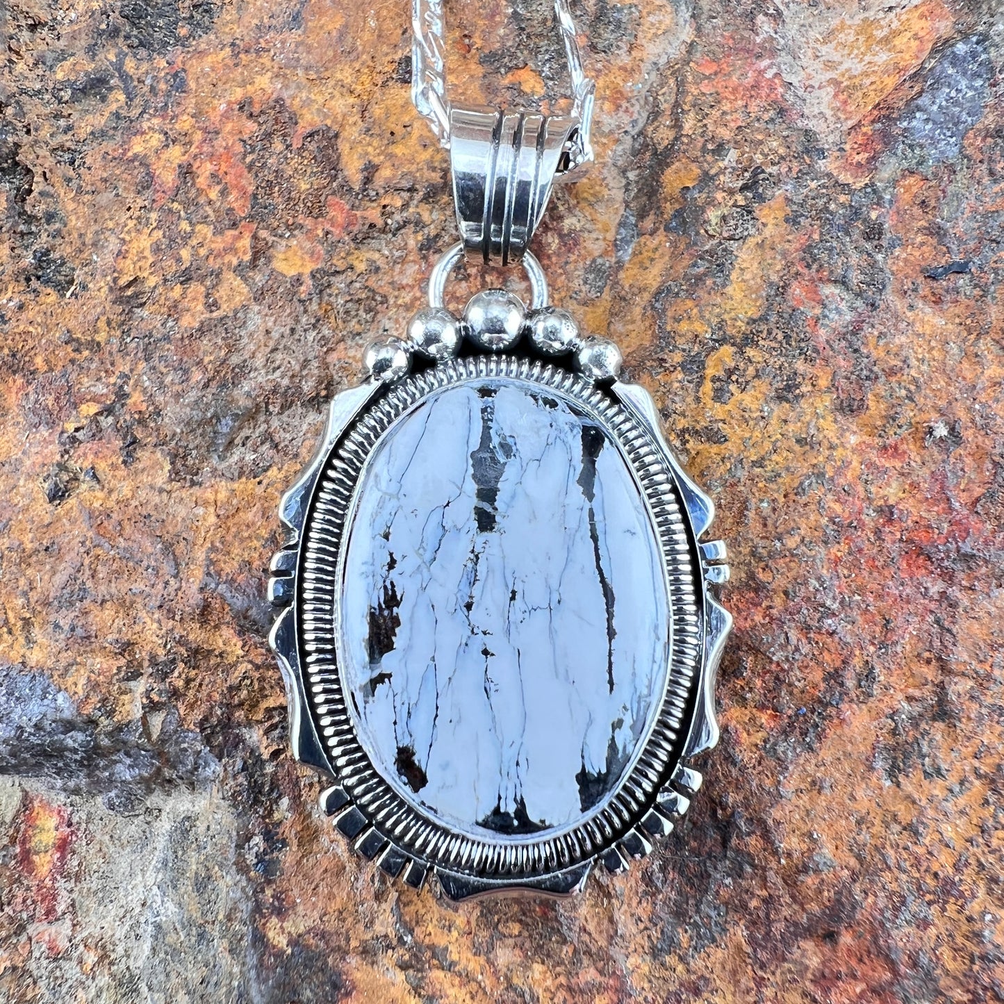 White Buffalo Pendant by Wil Denetdale