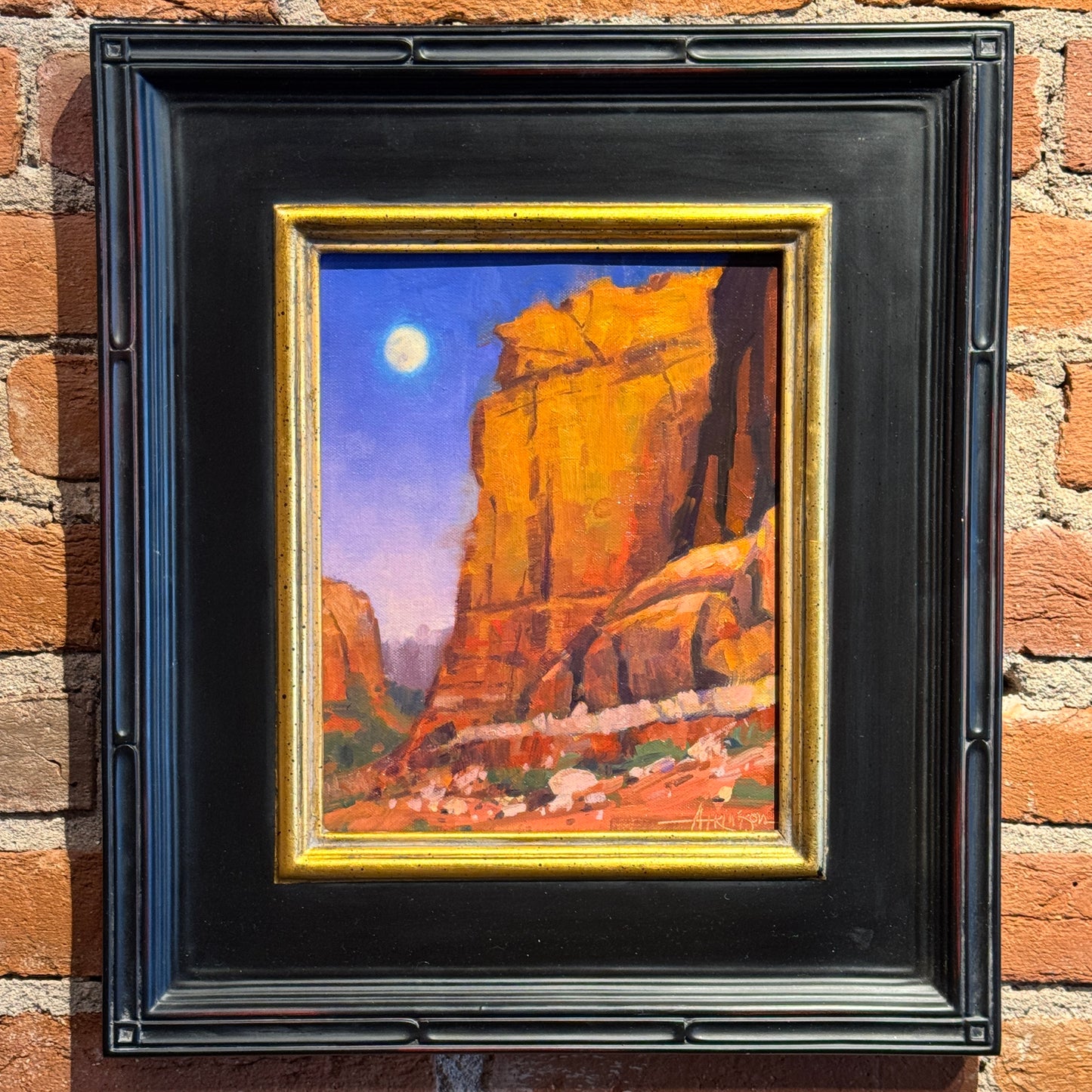 Monument Valley Moonrise by Steve Atkinson