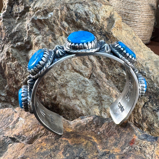 Ithaca Peak Turquoise Cuff Bracelet by Billy Jaramillo