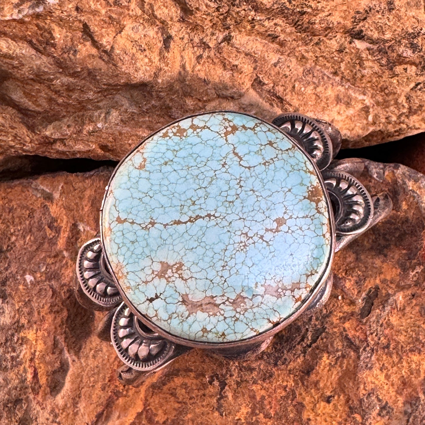 Vintage - #8 Turquoise Cuff Bracelet – Estate