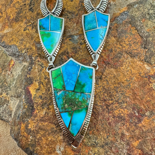 David Rosales Sonoran Gold Sterling Silver Link Necklace