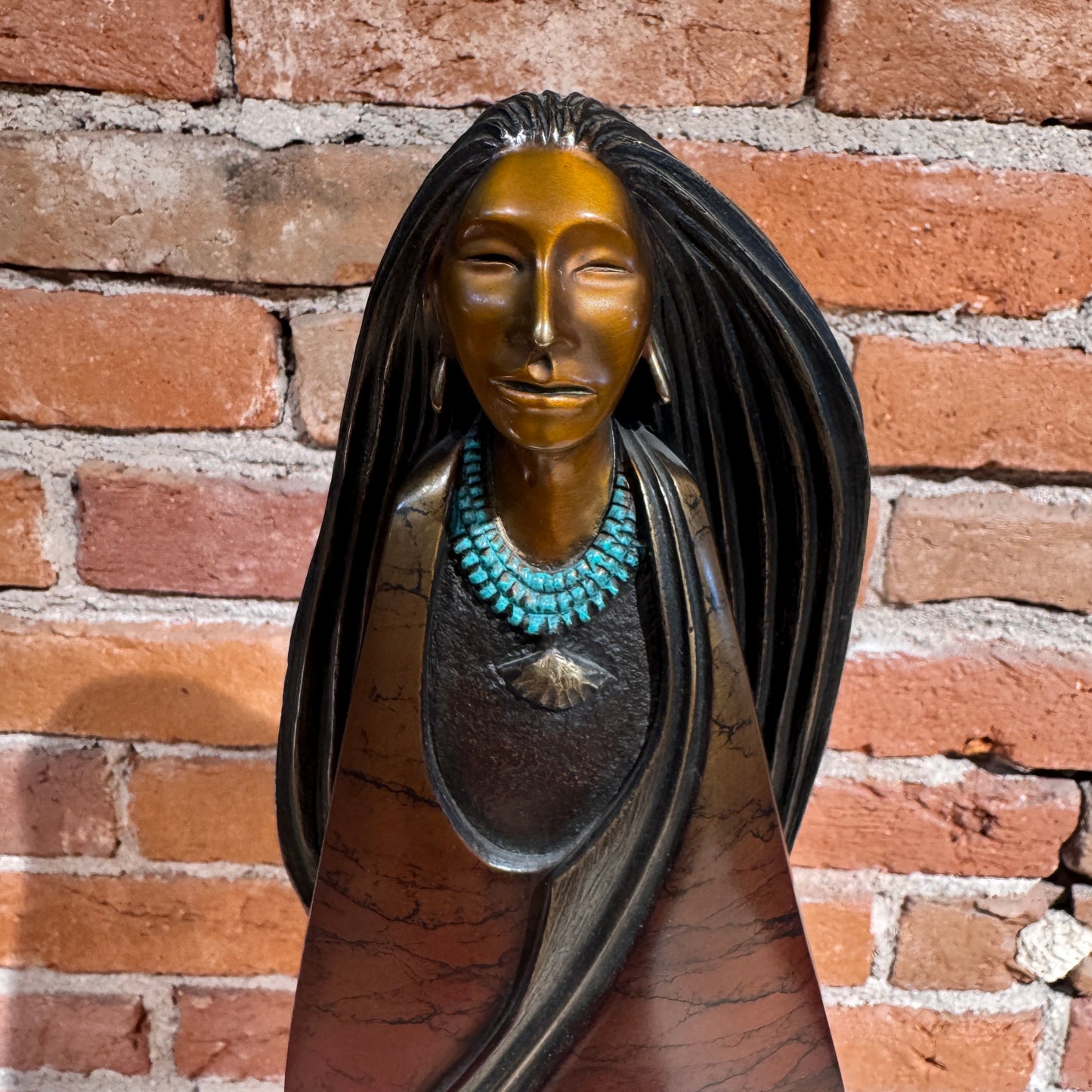 Voice of the Clay Spirit By Cliff Fragua, Jemez Pueblo, Native American Sculptor
