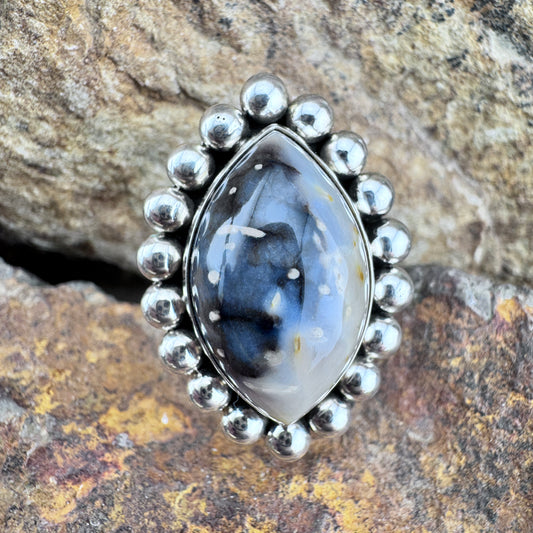 Palm Wood Ring by Artie Yellowhorse