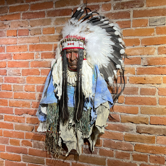 Pahokatawa Native American Style Spirit Mask by Cindy Jo Popejoy