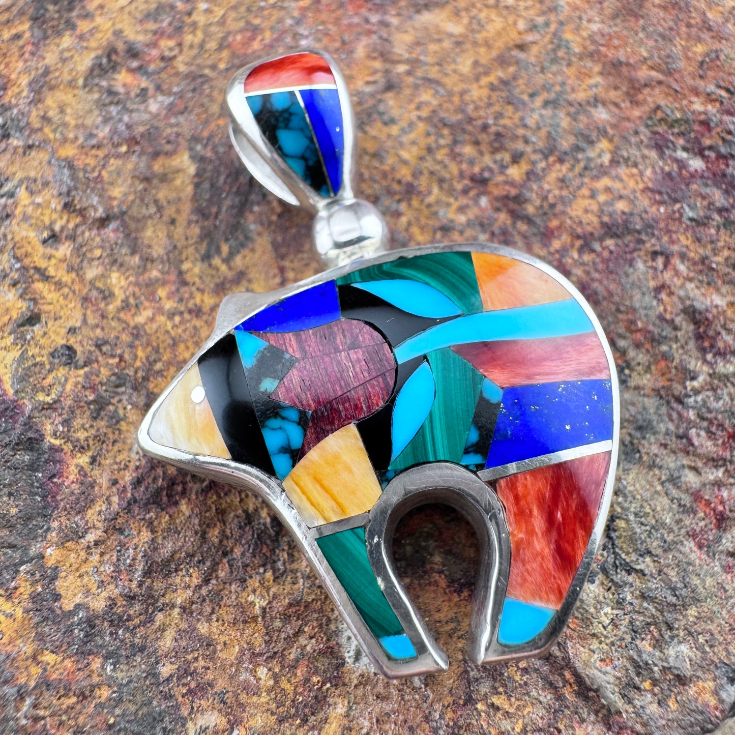 Vintage Bear Pendant by G.L. Miller - Estate