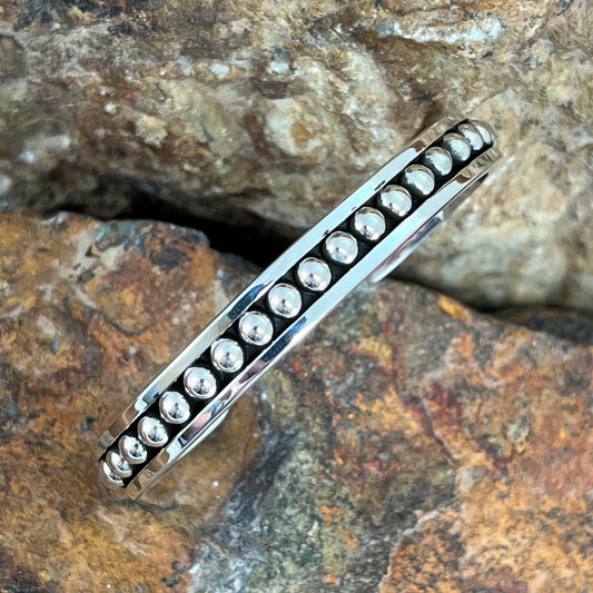 Sterling Silver Bracelet by Artie Yellowhorse