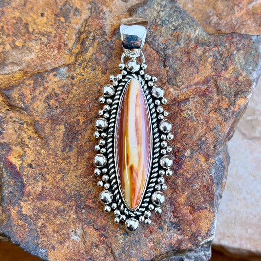 Sierra Jasper Pendant by Artie Yellowhorse