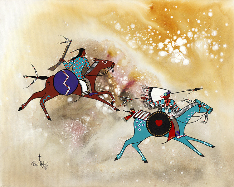 'Legends We Ride' by Rabbit Studios - Giclee