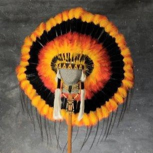 Fireball Headdress by Navajo Artists