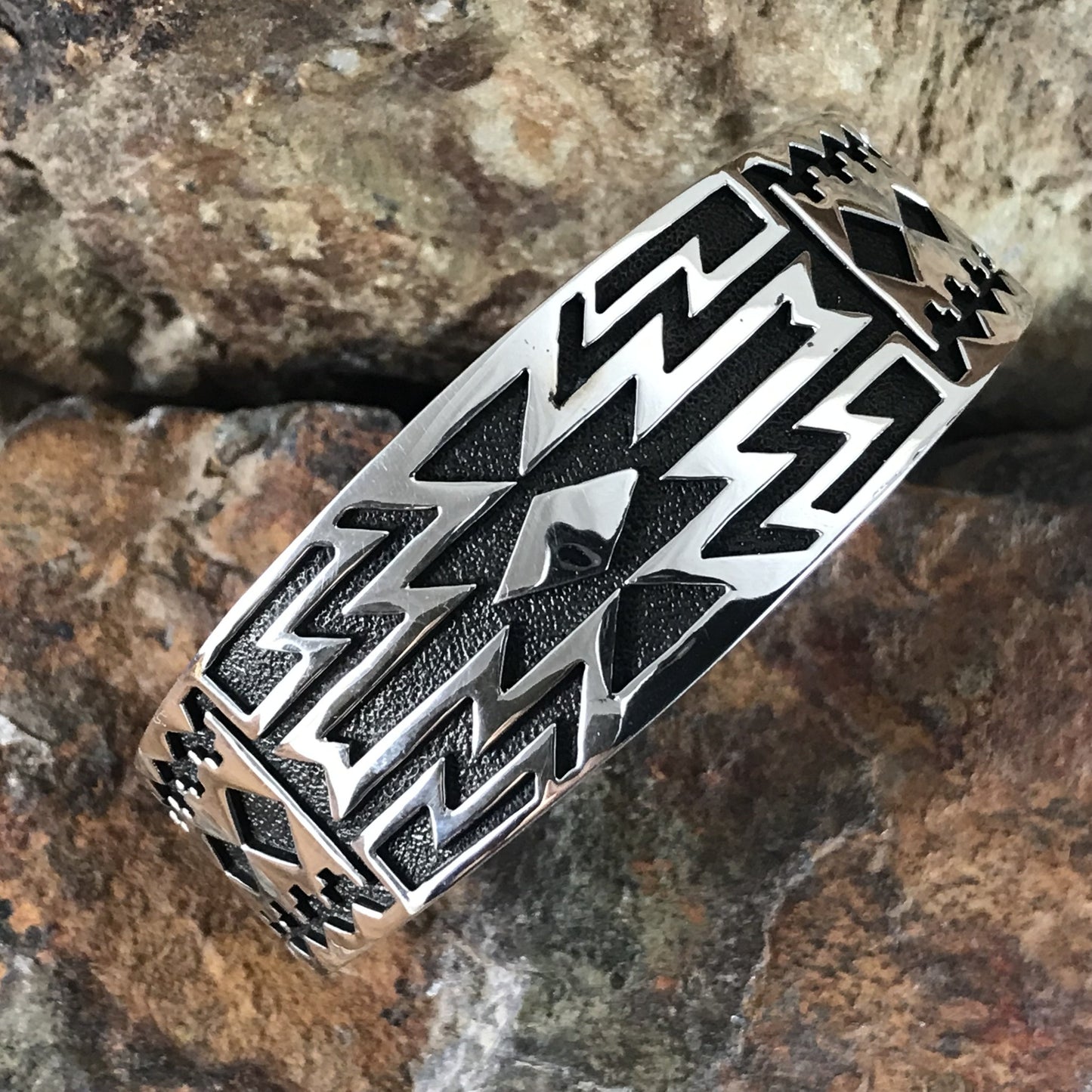 David Rosales Silver Country Sterling Silver Bracelet