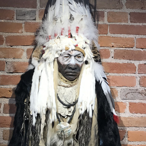 'Fish Dog Skin' Native American Style Spirit Mask by Cindy Jo Popejoy