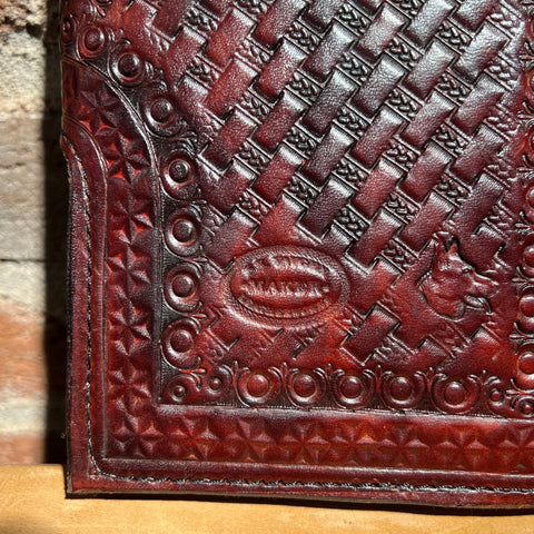 Hand Tooled Leather 'Sailor's' Journal by Stephen Vaughn Leatherworks