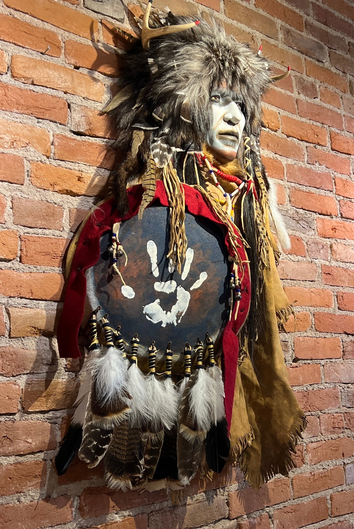 War Paint II Spirit Mask by Cindy Jo Popejoy