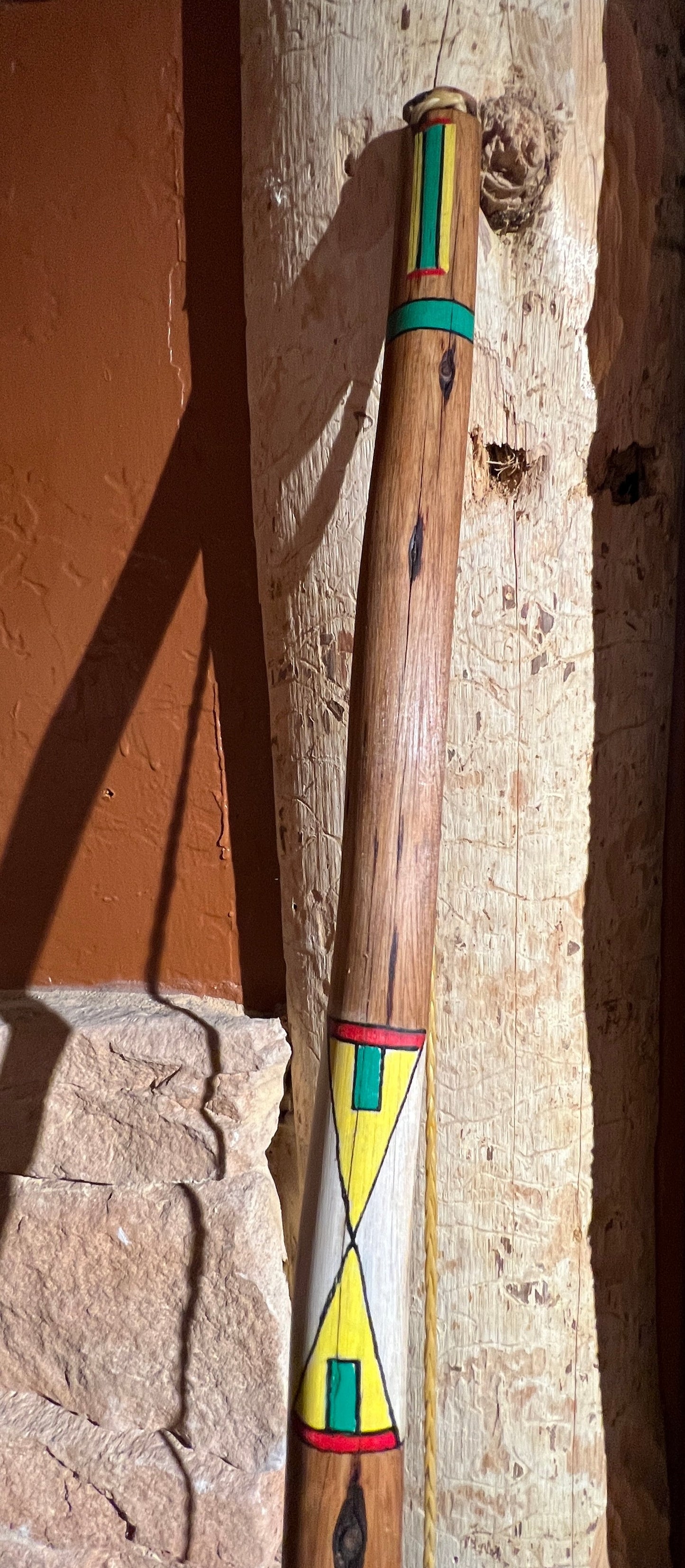 Buckskin Quiver, Bow and Arrows by Russ Kruse