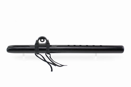 High Spirits A minor Flute - Crescent with Ebonized Walnut and Mother of Pearl