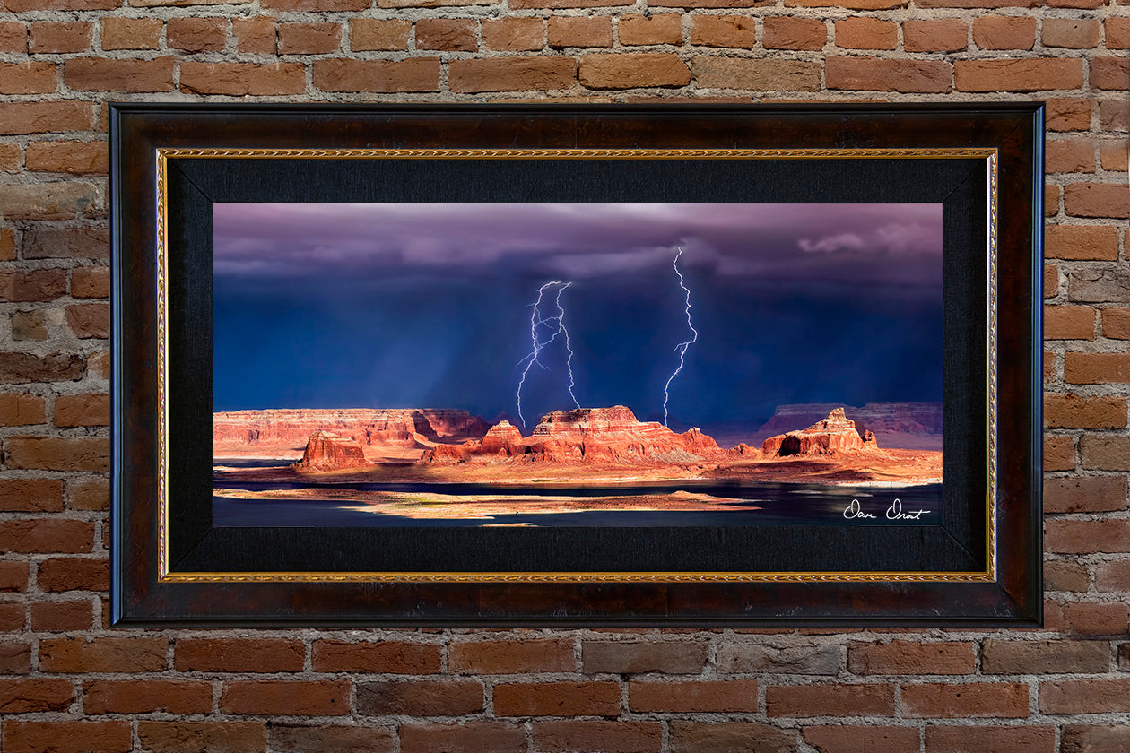 Dave Drost Photograph - 'Triple Strike'