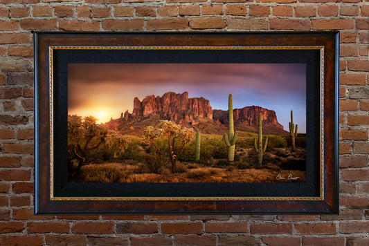 Dave Drost Photograph - 'Twilight over Superstitions'