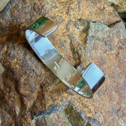 Vintage - David Rosales Silver Country Cuff Bracelet - Estate