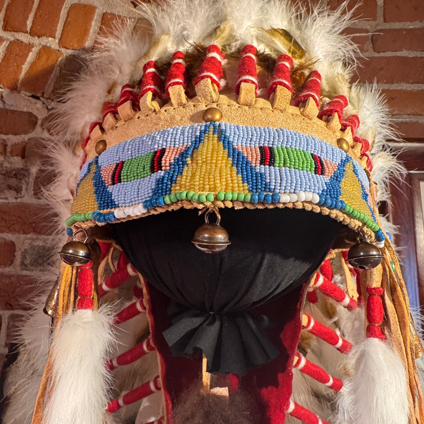 76" Victory Headdress w/ Double Trailer by Russ Kruse