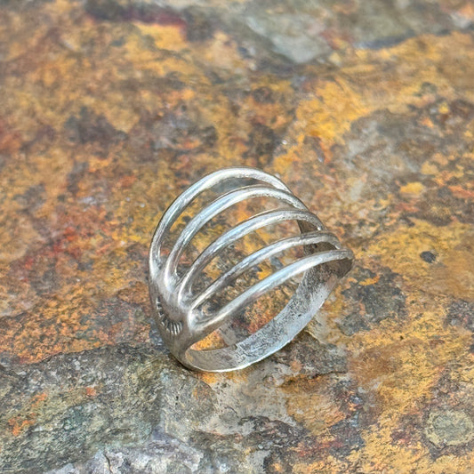 Vintage Silver Ring Size 9.5 - Estate Jewelry