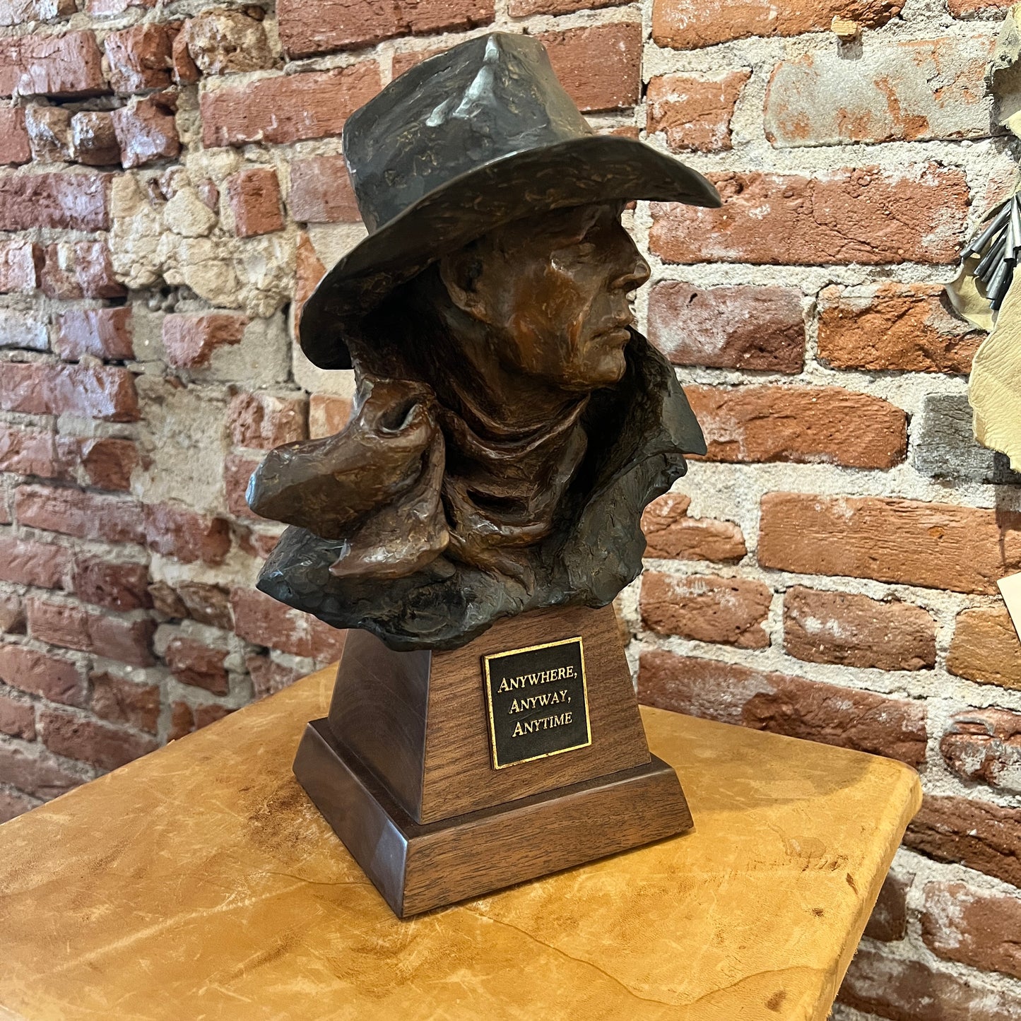 Anywhere, Anyway, Anytime by Deborah Copenhaver Fellows, Sculptor