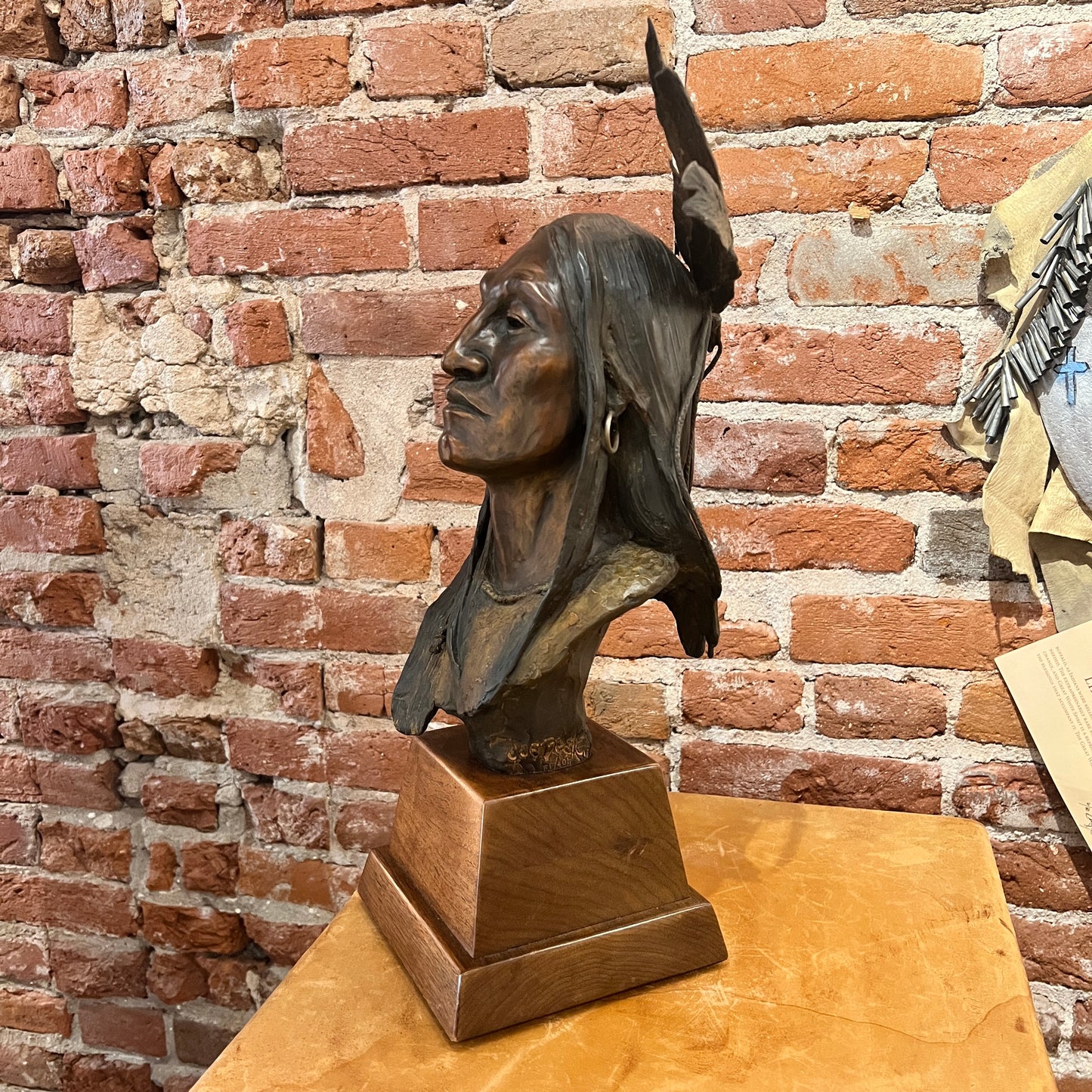 Wind in His Hair by Joe Beeler, Sculptor, Cowboy Artists of America (CA) Founding Member