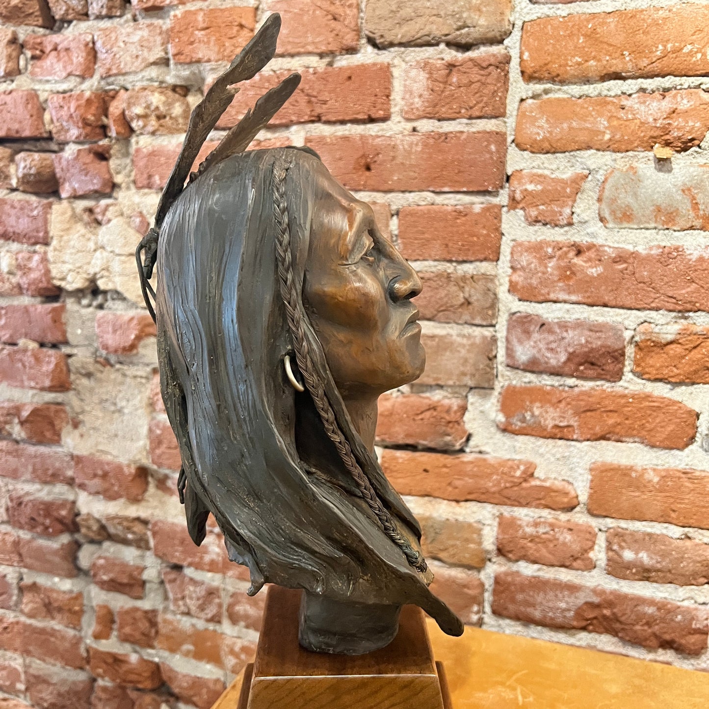 Wind in His Hair by Joe Beeler, Sculptor, Cowboy Artists of America (CA) Founding Member