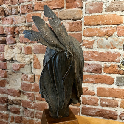 Wind in His Hair by Joe Beeler, Sculptor, Cowboy Artists of America (CA) Founding Member
