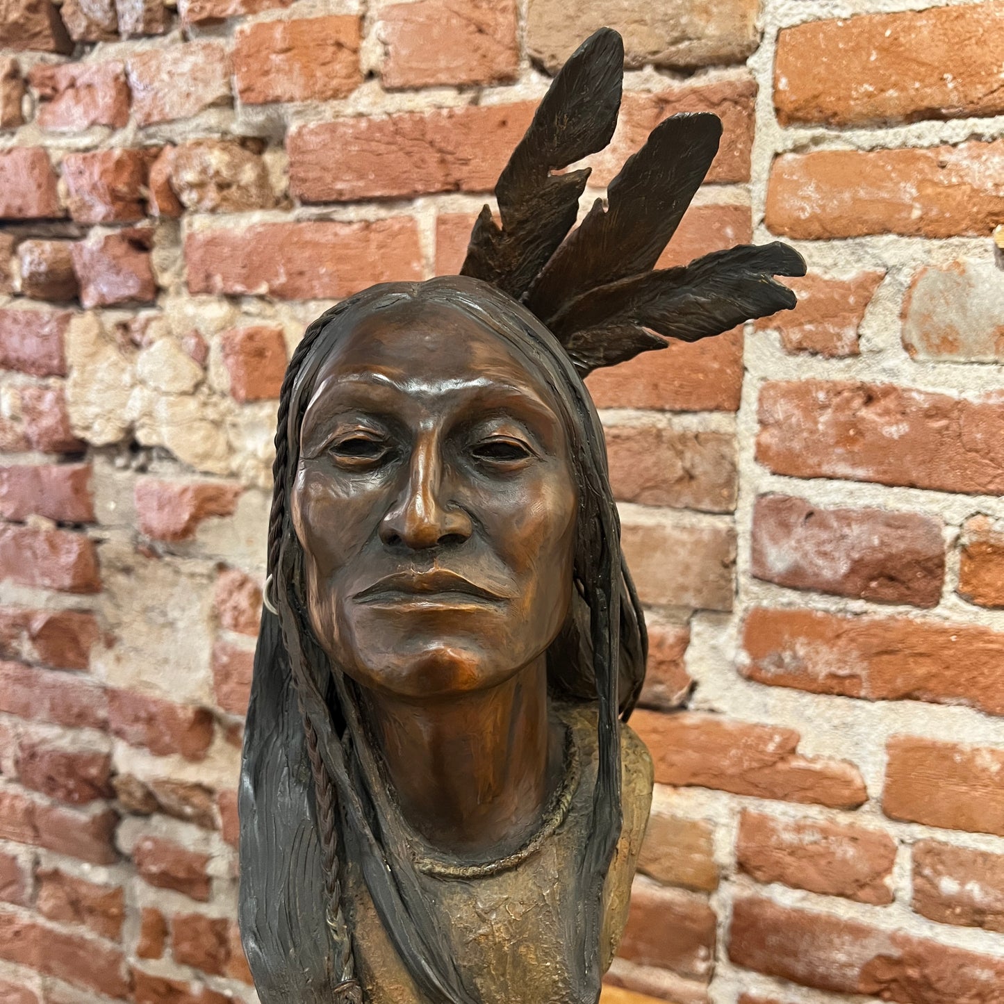 Wind in His Hair by Joe Beeler, Sculptor, Cowboy Artists of America (CA) Founding Member