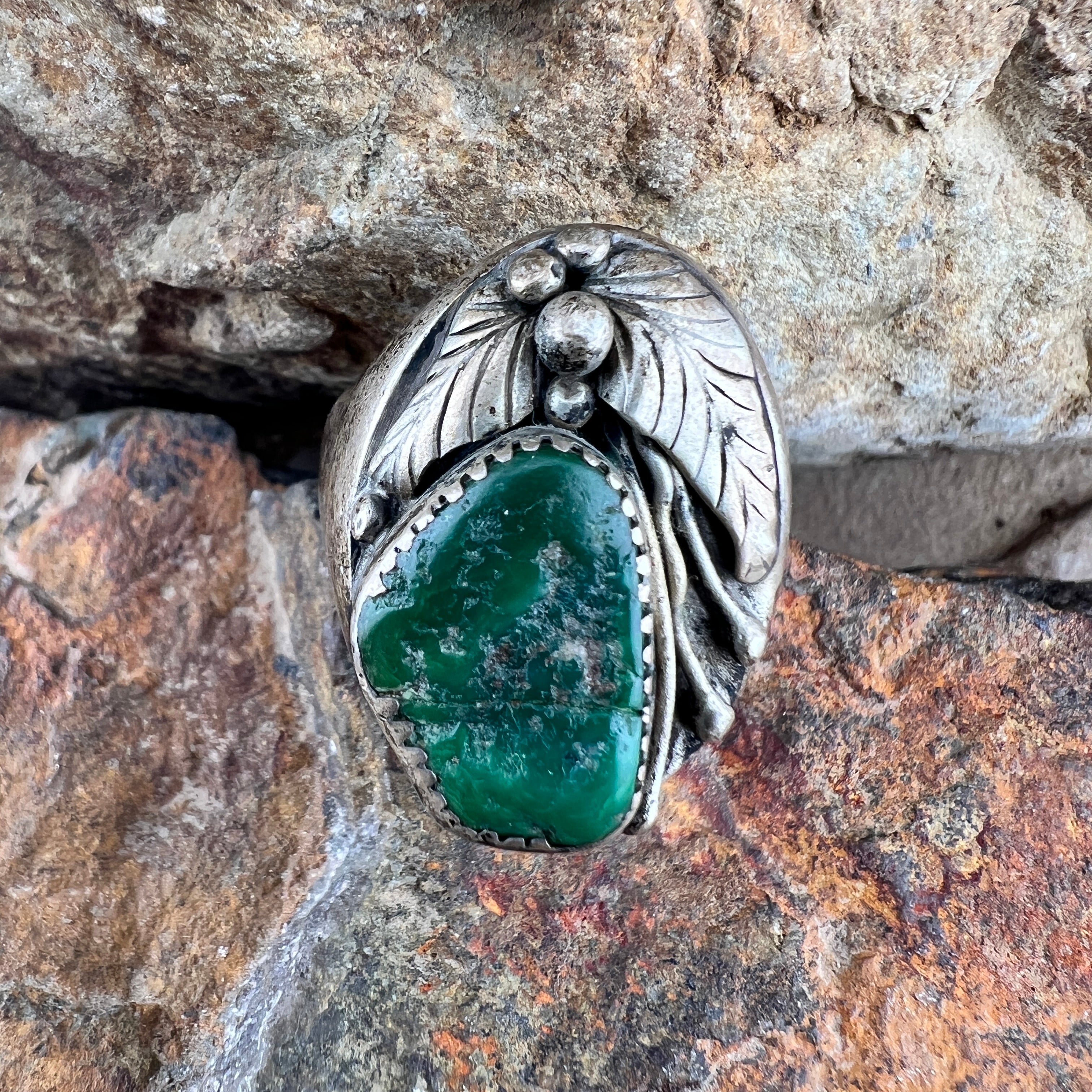 Vintage Native American Ring - Estate – Black Arrow Native American ...