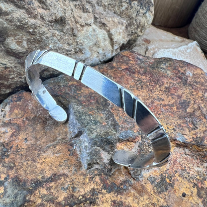 Vintage Handmade Native American Cuff Bracelet - Estate