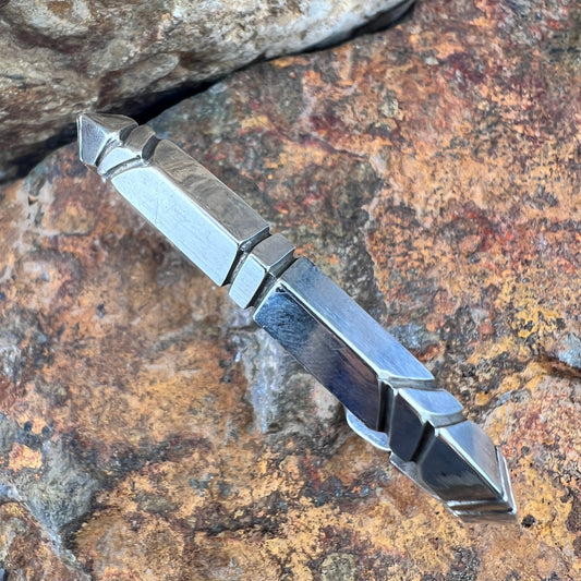 Vintage Handmade Native American Cuff Bracelet - Estate