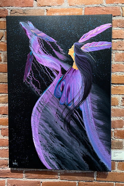 'Reaching for the Stars' by Traci Rabbit -Original