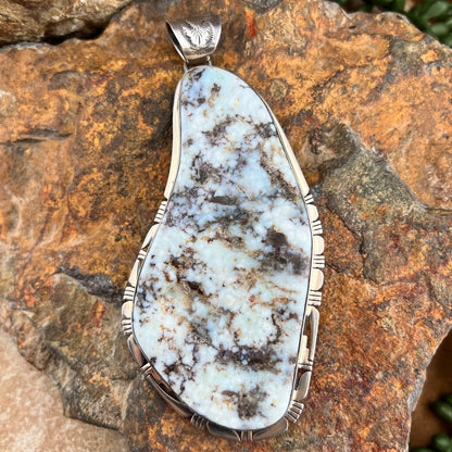 Vintage Large Wild Horse Stone Pendant - Estate