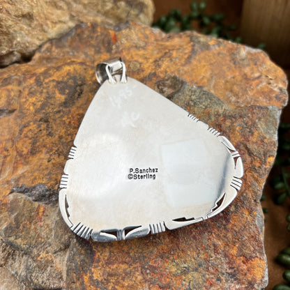 Vintage Wild Horse Stone Pendant - Estate