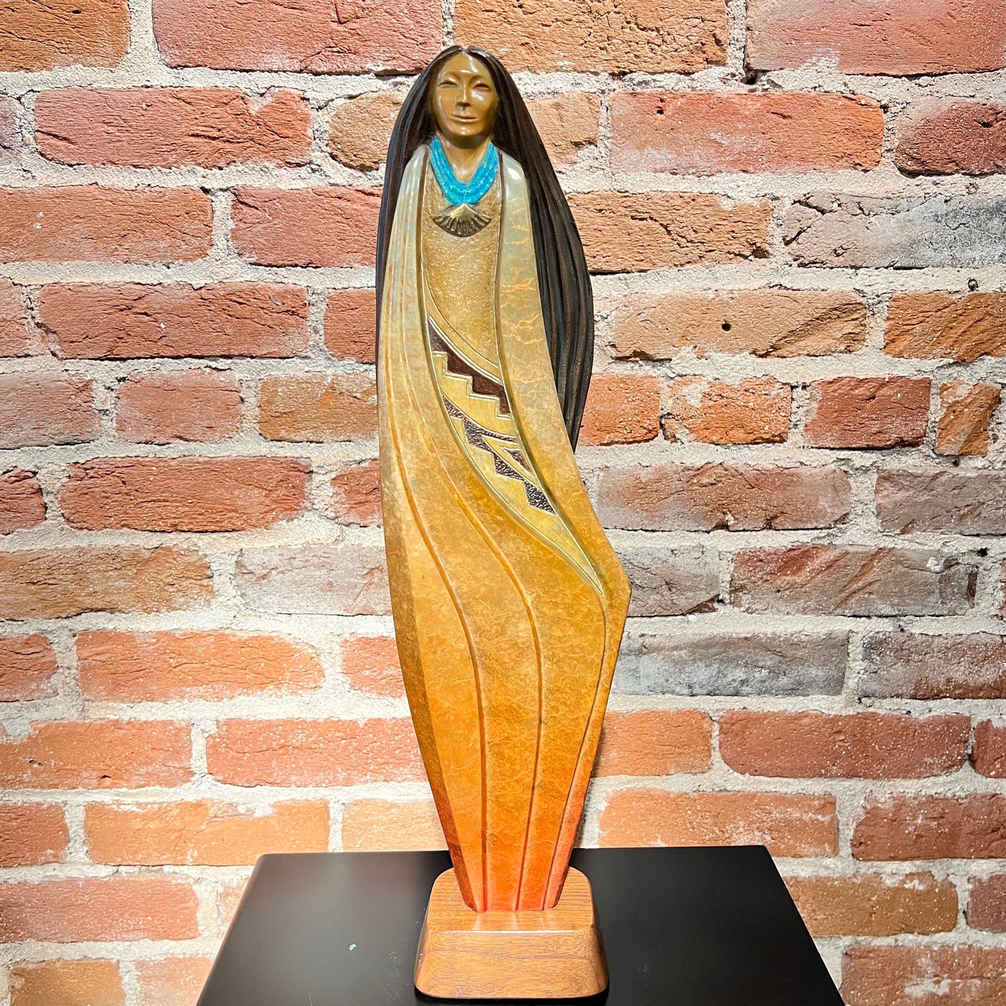 Canyon Winds By Cliff Fragua, Jemez Pueblo, Native American Sculptor