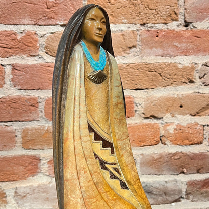 Canyon Winds By Cliff Fragua, Jemez Pueblo, Native American Sculptor