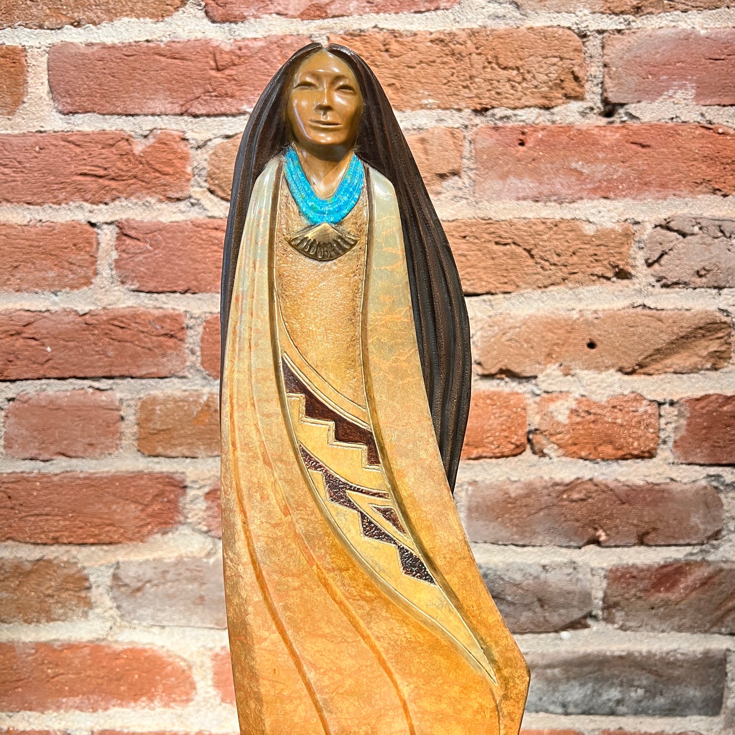 Canyon Winds By Cliff Fragua, Jemez Pueblo, Native American Sculptor