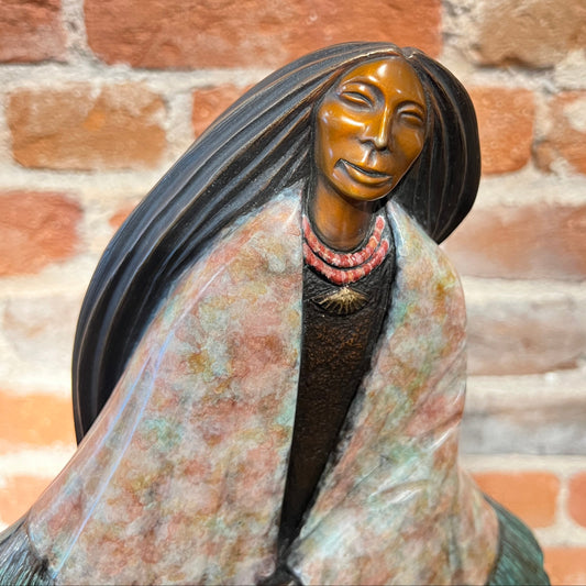 Sway to the Music By Cliff Fragua, Jemez Pueblo, Native American Sculptor
