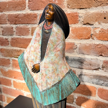 Sway to the Music By Cliff Fragua, Jemez Pueblo, Native American Sculptor