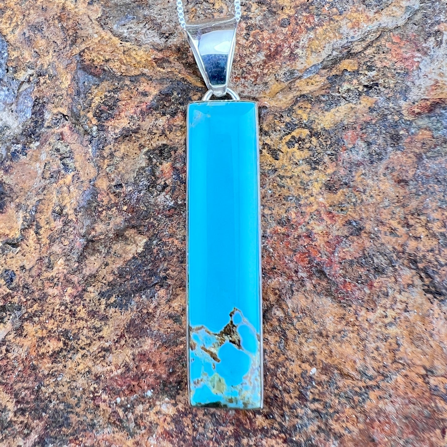 Prince Turquoise Pendant by Cathy Webster