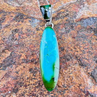 Sonoran Gold Turquoise Pendant by Cathy Webster