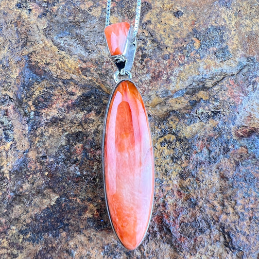 Spiny Oyster Pendant by Cathy Webster