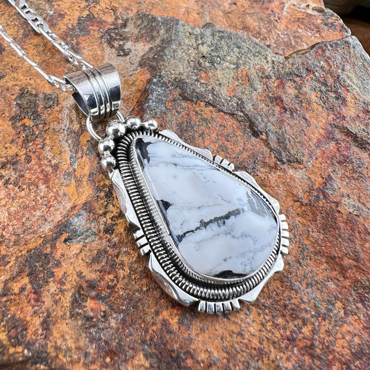 White Buffalo Pendant by Wil Denetdale