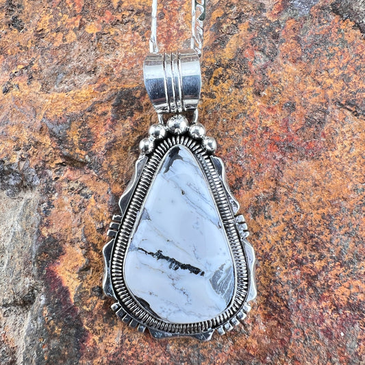 White Buffalo Pendant by Wil Denetdale