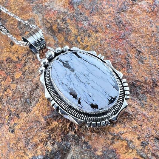White Buffalo Pendant by Wil Denetdale